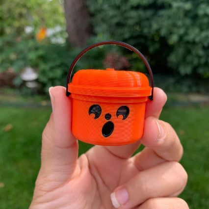 Wholesale Printed Halloween Nostalgia Buckets Pumpkin Bucket